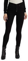 Thumbnail for your product : Veronica Beard Debbie High-Rise Skinny Ankle Jeans