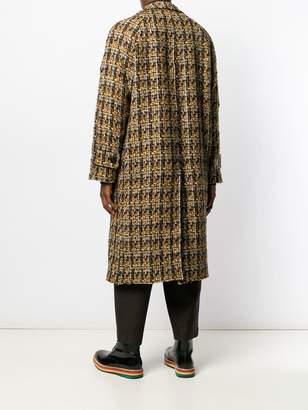 Marni tweed oversized coat