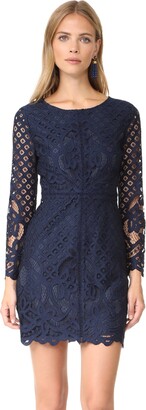 Cupcakes And Cashmere Women's Spence Lace Fit N Flare Dress