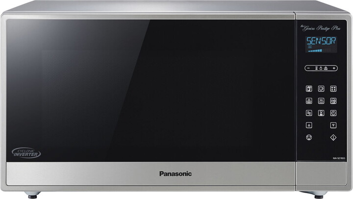 Panasonic 1.6-Cu. Ft. Built-In/Countertop Cyclonic Wave Microwave Oven with Inverter Technology in Fingerprint-Proof Stainless Steel