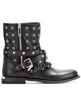 Thumbnail for your product : Burberry Jude embellished leather boots