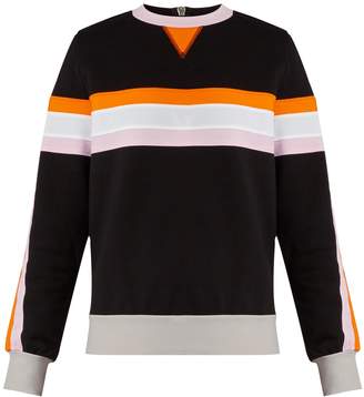 NO KA 'OI NO KA'OI Nau colour-block cotton-blend sweatshirt