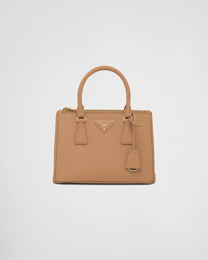Prada Medium Saffiano Leather Panier Bag - ShopStyle