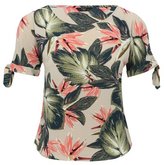Thumbnail for your product : M&Co Petite tropical print top