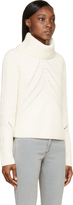 Thumbnail for your product : Rag and Bone 3856 Rag & Bone Ivory Knit Cece Turtleneck