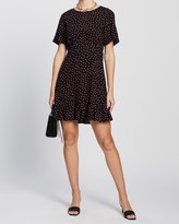 Thumbnail for your product : Dorothy Perkins Spot Angel Sleeve Empire Seam Fit-and-Flare Dress