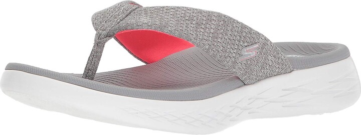 Skechers Flip Flop Women's Gray Sandals | ShopStyle