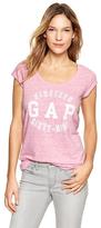 Thumbnail for your product : Gap Heathered logo tee