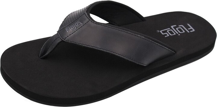 Flojos Men's Leather Thong Sandal - Cole Select