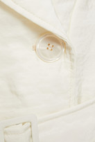 Thumbnail for your product : Simone Rocha Paper Belted Draped Hammered-taffeta Jacket