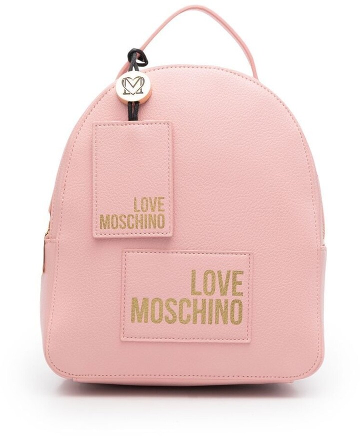 Love Moschino Logo-Print Backpack ShopStyle