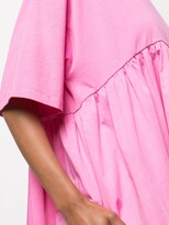 Thumbnail for your product : Cynthia Rowley jersey cotton combo T-shirt dress