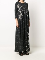 Thumbnail for your product : Raquel Allegra Abstract Print Maxi Dress