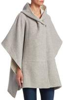 Thumbnail for your product : Halston Double Face Poncho Coat