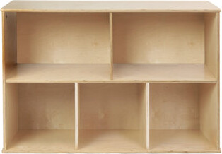 Factory Direct Partners Birch 5-Compartment Storage Cabinet 30" Height
