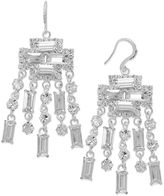Thumbnail for your product : Charter Club Silver-Tone Crystal Chandelier Earrings