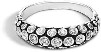 John Hardy Dome Ring with Diamonds