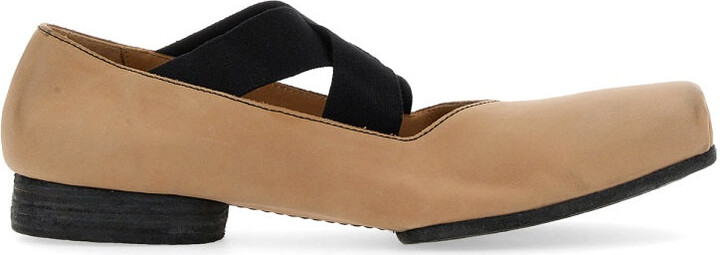 UMA WANG Leather Ballerina