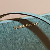 Thumbnail for your product : Burberry Leather Clutch Bag with Check Lining