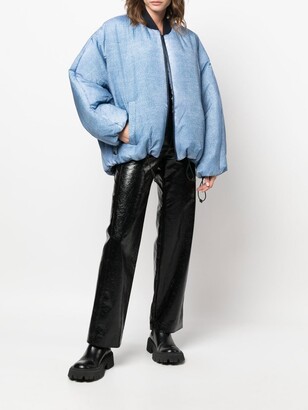 Diesel W-Day-Print bomber jacket - ShopStyle