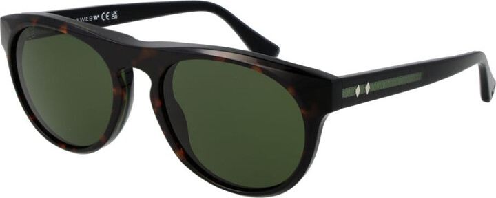 Web Acetate Men's Sunglasses