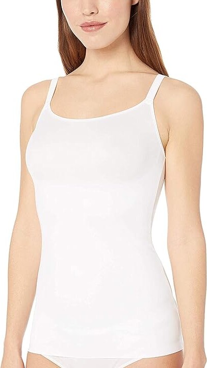 Maidenform Women's Cover Your Bases SmoothTec Shapewear Camisole DM0038  (White) Women's Clothing - ShopStyle