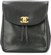 Thumbnail for your product : Chanel Pre Owned 1994-1996 CC chain backpack