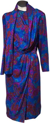 Hanae Mori Multicolour Silk Top for Women Vintage