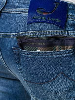 Jacob Cohen faded slim fit jeans