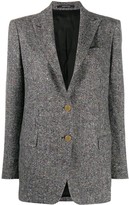 Thumbnail for your product : Tagliatore Single-Breasted Speckled Wool Blazer