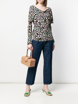 Versace Pre-Owned 1990's Arabesque print blouse