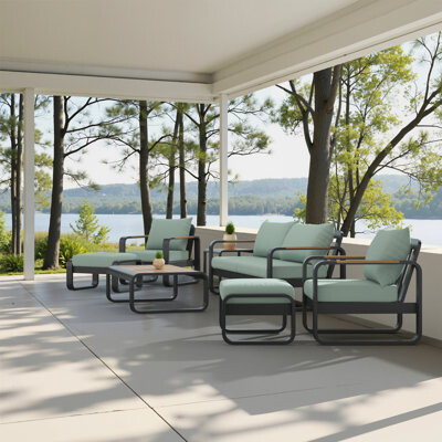 RST Brands Andes 7-Piece Sunbrella® Outdoor Patio Seating Set