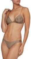 Thumbnail for your product : Zimmermann Pleated Triangle Bikini