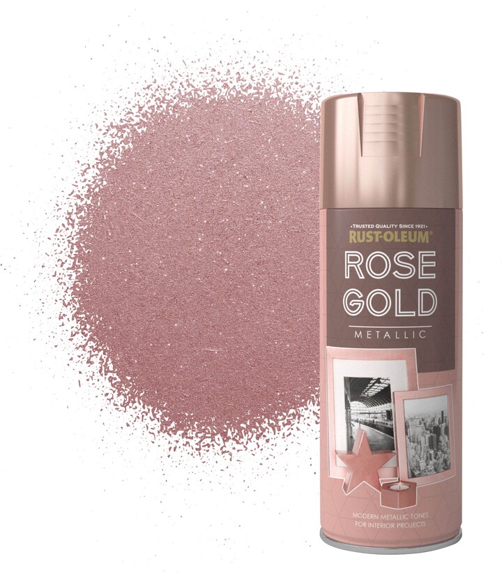 RustOleum Rose Gold Metallic Spray Paint Rose Gold ShopStyle Decor