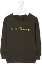 Thumbnail for your product : John Richmond Junior Logo Print Sweatshirt