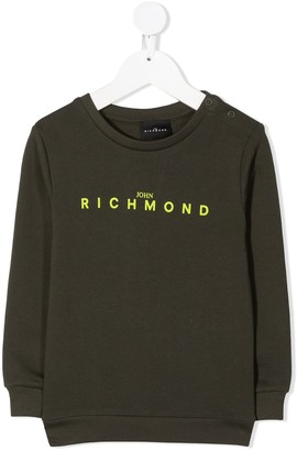 John Richmond Junior Logo Print Sweatshirt