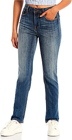 Vigoss High Rise Straight Jeans