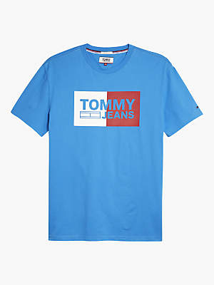Tommy Hilfiger Tommy Jeans Split Box Short Sleeve Logo T-Shirt