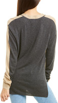Thumbnail for your product : Atm Colorblocked Silk, Wool & Cashmere-Blend Cardigan