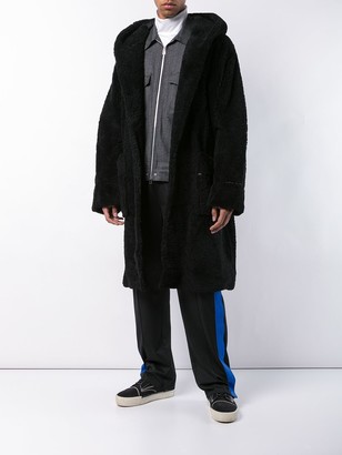 Alexander Wang Fur Robe Coat