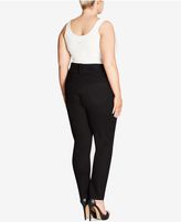 Thumbnail for your product : City Chic Petite Plus Size Black Wash Skinny Jeans