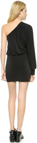 Thumbnail for your product : Rachel Zoe One Sleeve Jersey Mini Dress