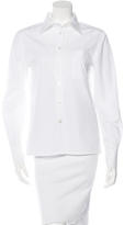 Thumbnail for your product : Chanel Long Sleeve Button-Up Top