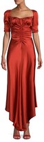 Thumbnail for your product : Alexis Noerene Ruched Stretch-Silk Dress