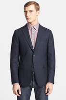 Thumbnail for your product : Z Zegna 2264 Z Zegna Drop 8 Horizontal Double Weave Wool Sportcoat