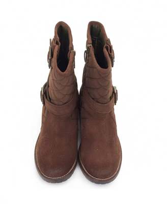 Barbour Barnes Waxy Suede Canvas Boots