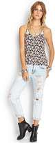 Thumbnail for your product : Forever 21 Floral Crochet Racerback Cami
