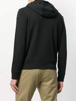 Thumbnail for your product : Moncler stripe front zip front hoodie