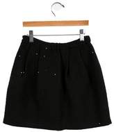 Thumbnail for your product : Il Gufo Girls' Embellished Wool-Blend Skirt