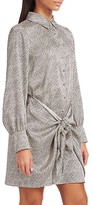Thumbnail for your product : Cinq à Sept Gaby Front-Tie Shirtdress
